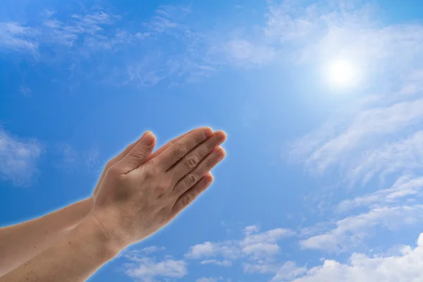 stock image Praying hands