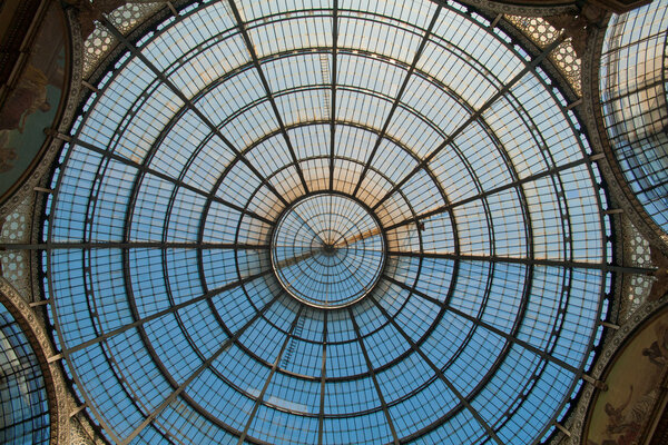 Gallery glass dome