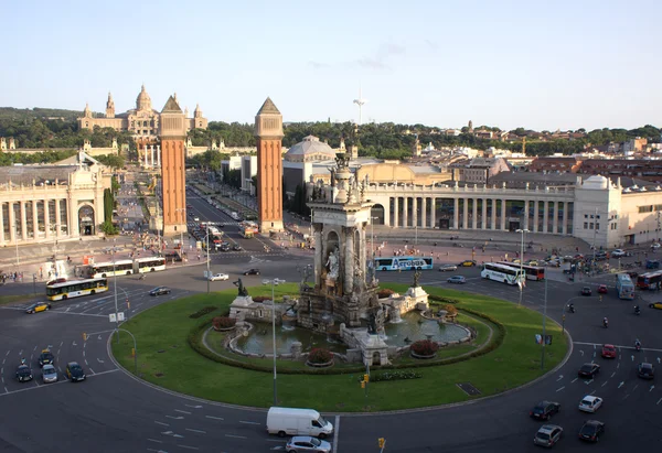 Площадь Испании в Барселоне — стоковое фото