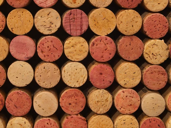 Stock image Used Wine Corks Pattern for Background