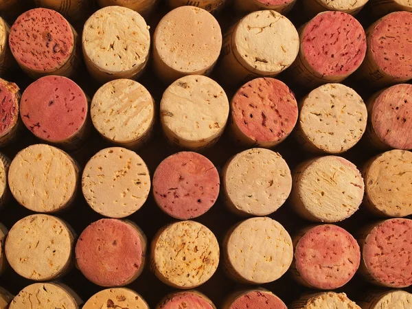 Şarap mantarlar desen arka planı için kullanılan — Stok fotoğraf