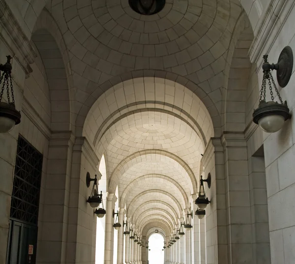 Arcos en Union Station en Washington DC — Foto de Stock