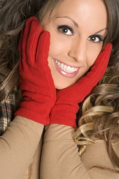 Beautiful winter Girl — Stock Photo, Image