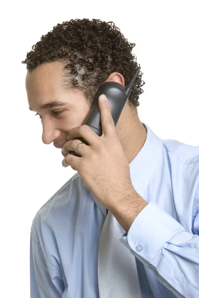 Telefoon zakenman — Stockfoto