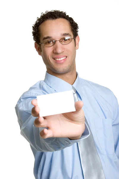 Muž kreditních karet — Stock fotografie