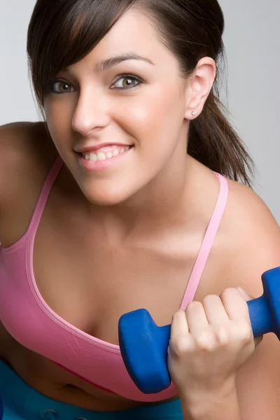 Workout meisje — Stockfoto