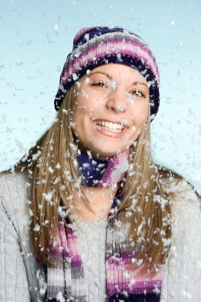 Winter Woman — Stock Photo, Image