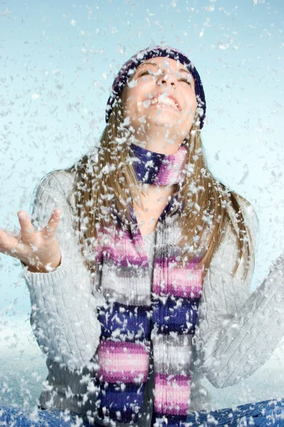 Winter Woman — Stock Photo, Image