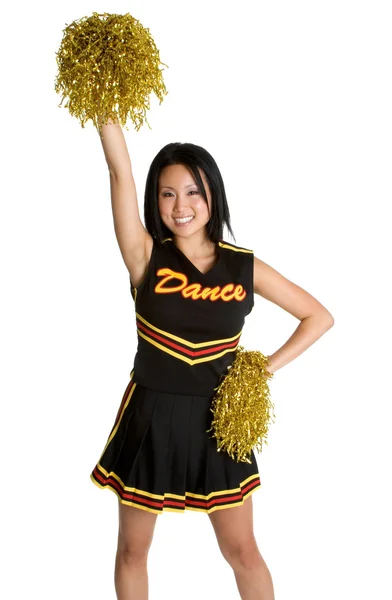 Asiatico cheerleader — Foto Stock