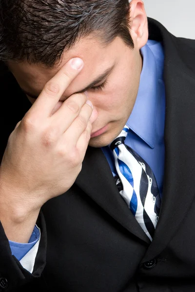 Businessman with Headache — Stock Photo, Image