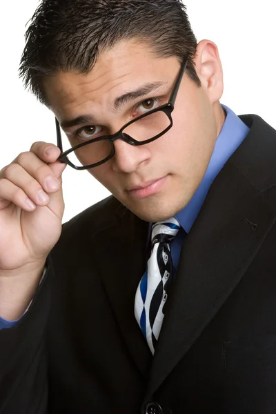 Affärsman glasögon — Stockfoto