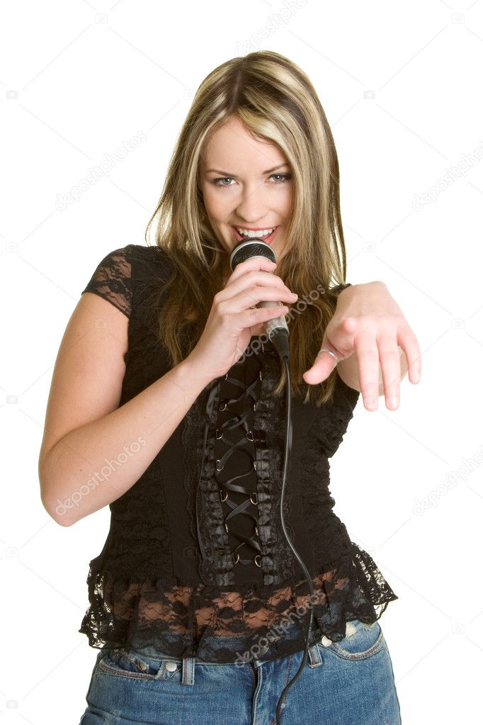 Karaoke Woman