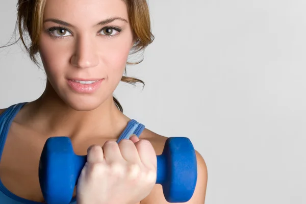 Fitness training meisje — Stockfoto