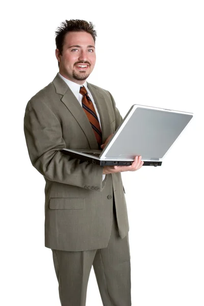 Laptop ember — Stock Fotó