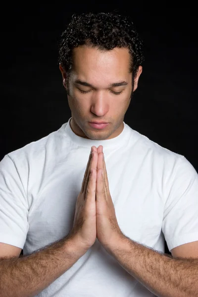 Uomo che prega — Foto Stock