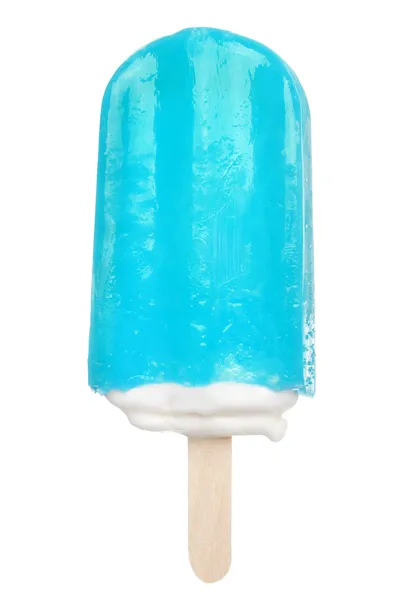 Blueberry creamsicle popsicle — Stock Photo, Image