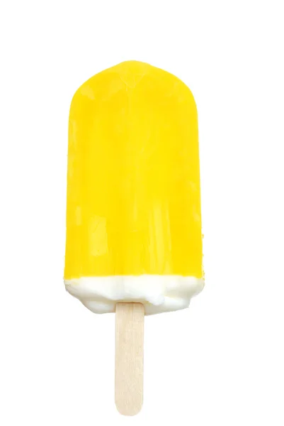 Lemon creamsicle popsicle — Stock fotografie