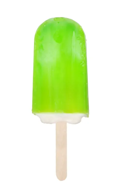 Lime creamsicle popsicle — Stock Photo, Image