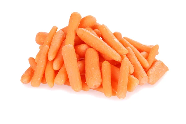 Haufen Baby-Karotten — Stockfoto