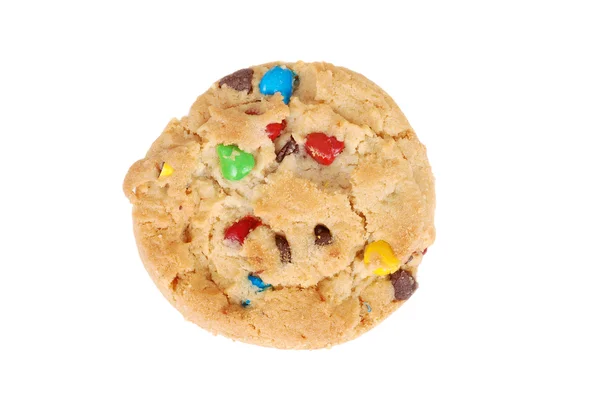 Izolované čokoládová placička bonbony cookie — Stock fotografie