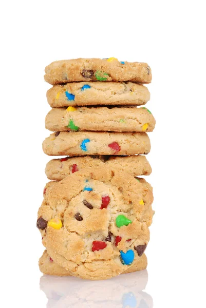 Candy chip cookies — Stock Photo, Image