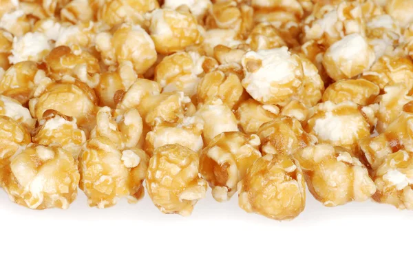 Pile di caramelle caramellate popcorn — Foto Stock