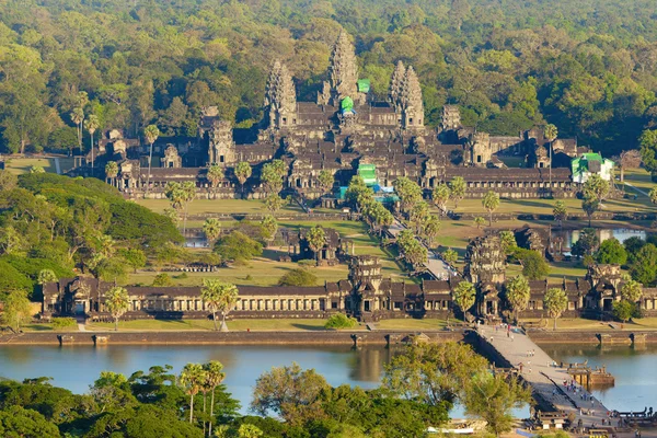 Aerial view of Angkor Wat — Stock Photo, Image
