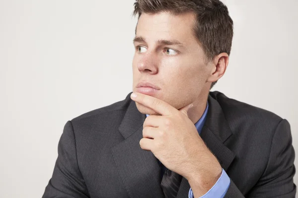Young Executive Pondering — Stock Photo, Image