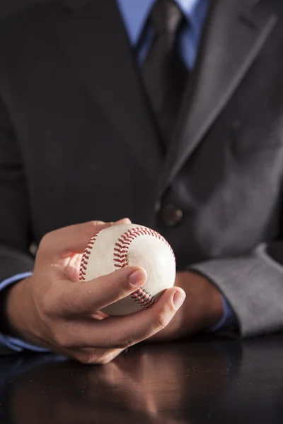 Az üzleti Baseball — Stock Fotó