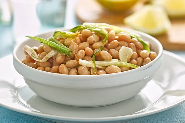 stock image Marinated haricot beans