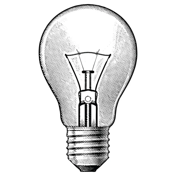 Ampoules à chiffres — Image vectorielle