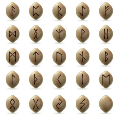 Runic Stones clipart