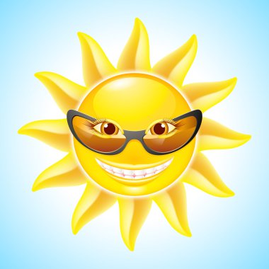 Cartoon Sun clipart