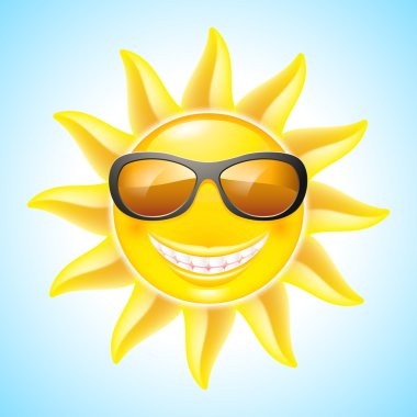 Cartoon Sun clipart