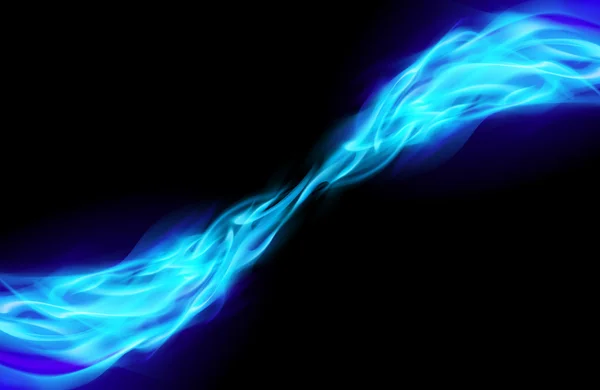 Γαλάζια φλόγα — Διανυσματικό Αρχείο