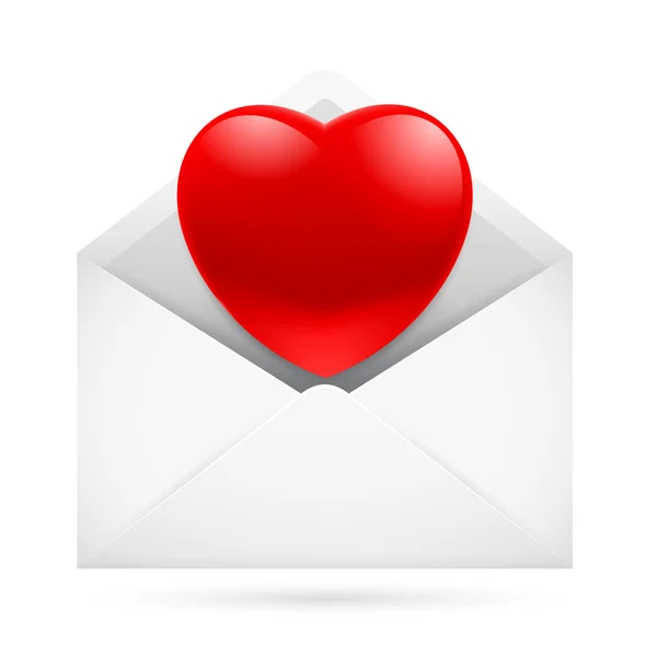 Aşk postası — Stok Vektör
