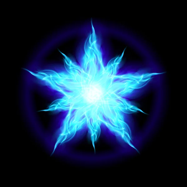 Buz yıldız — Stok Vektör