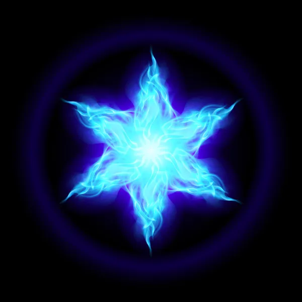 Estrella de hielo — Archivo Imágenes Vectoriales
