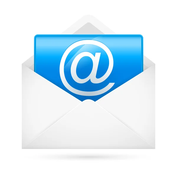 E-mail calda — Vettoriale Stock