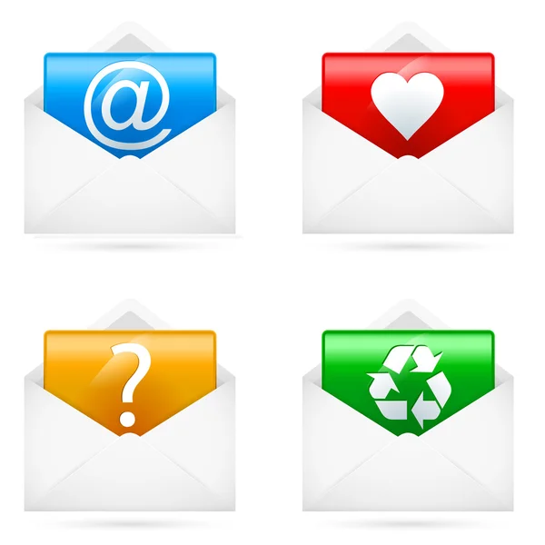 E-mail icons — Stock Vector