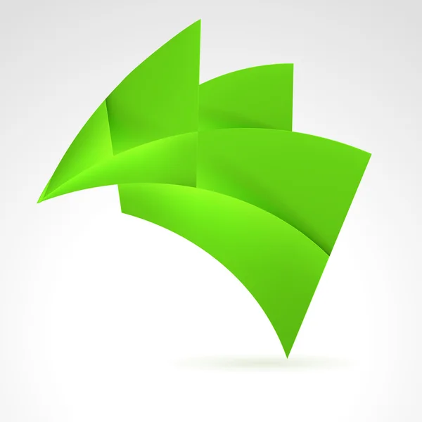 Zelený design prvek — Stockový vektor
