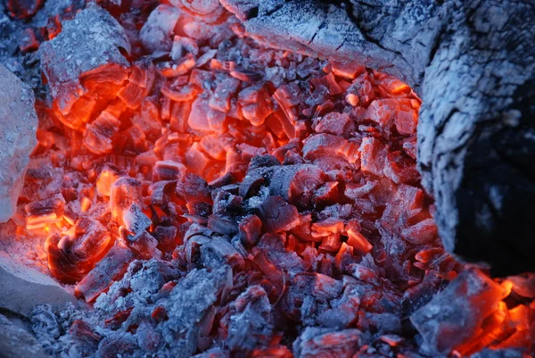 Carbone da incendio — Foto Stock