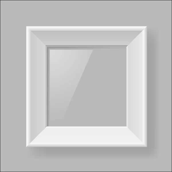 Cadre blanc — Image vectorielle