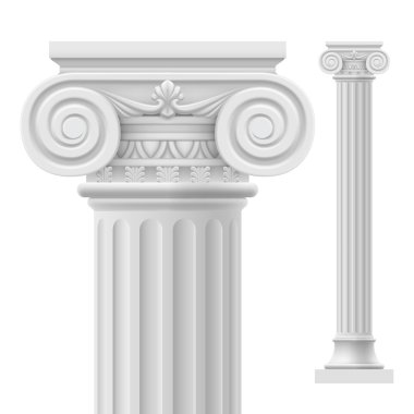 Roman column clipart