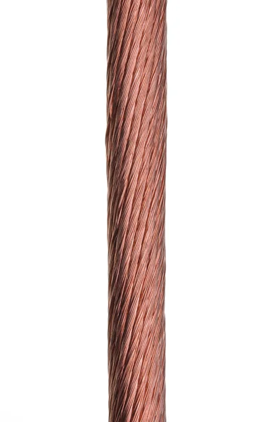 Copper power wire — Stock Photo, Image