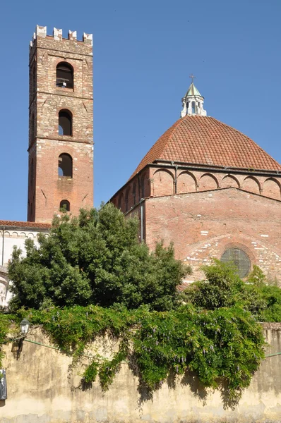 Il centro storico di Lucca Toscana — Foto Stock