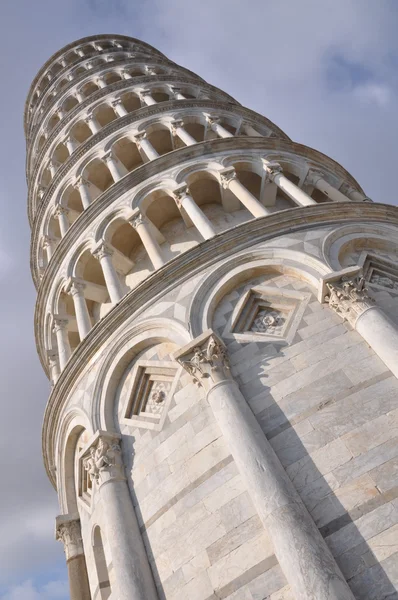托斯卡纳意大利的比萨斜塔艺术 — 图库照片