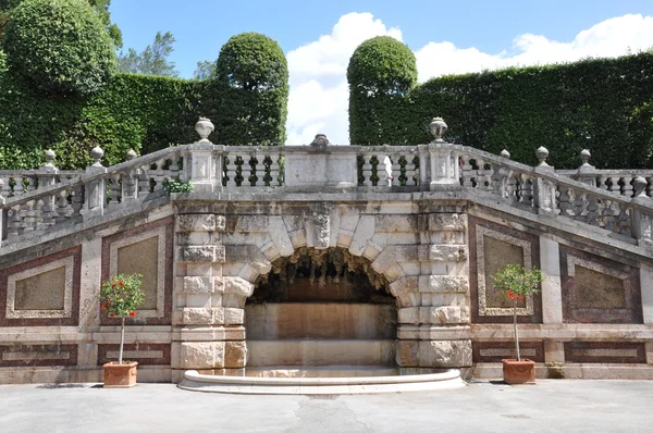 stock image Old park in spa Terme Italy Monecatini