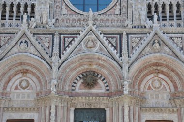 duomo Siena'nın mimari detay