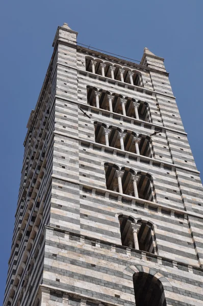 Siena Campanile del Duomo — Stock fotografie
